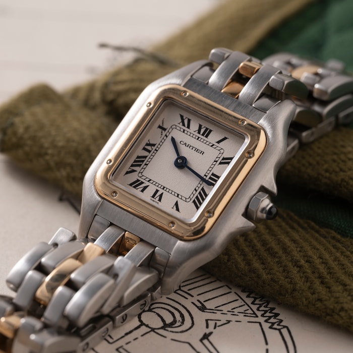 Pre-Owned Cartier Panthère de Two-Tone