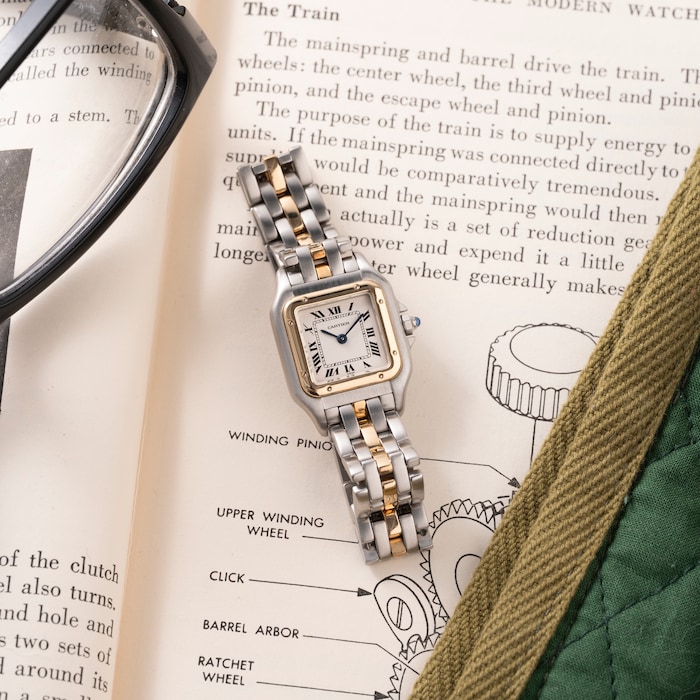 Pre-Owned Cartier Panthère de Two-Tone