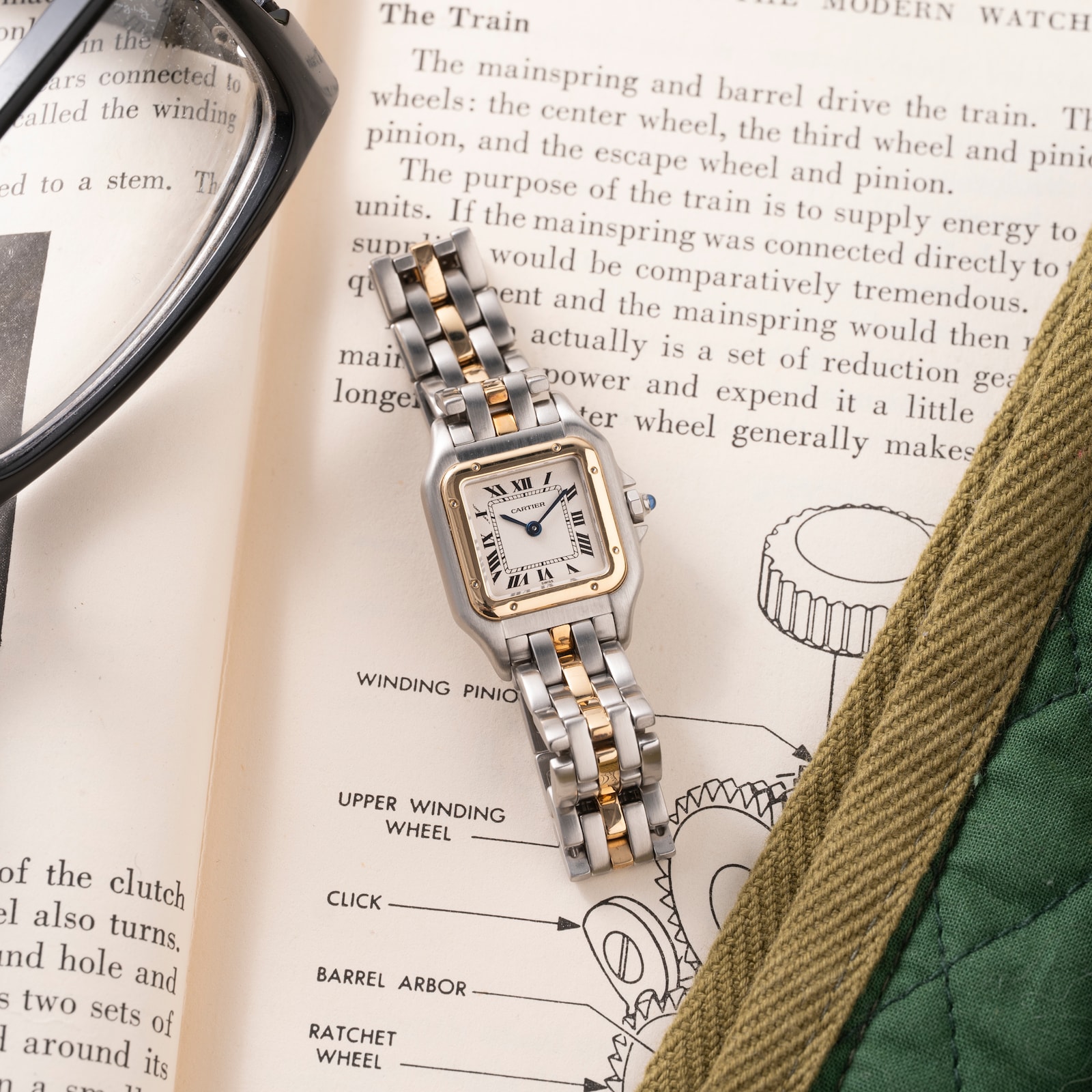 Pre-Owned Cartier Panthère de Two-Tone