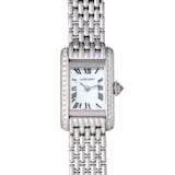 Pre-Owned Cartier Tank Mini Diamonds 'MOP'