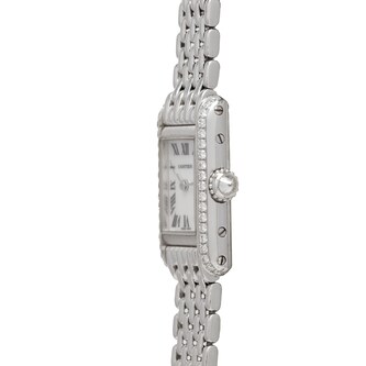 Pre-Owned Cartier Tank Mini Diamonds 'MOP'
