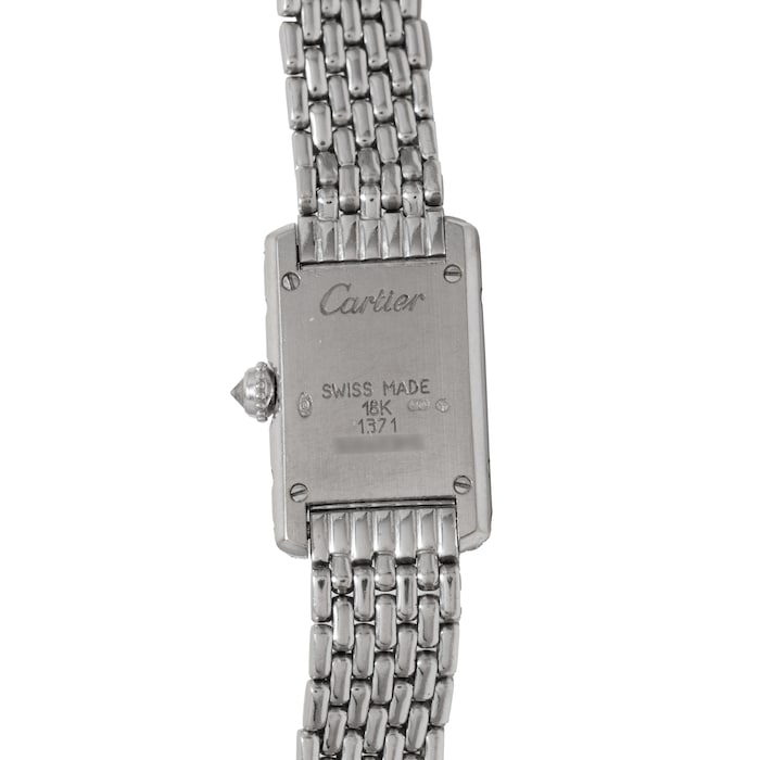 Pre-Owned Cartier Tank Mini Diamonds 'MOP'