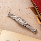Pre-Owned Cartier Tank Mini Diamonds 'MOP'