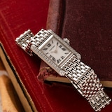 Pre-Owned Cartier Tank Mini Diamonds 'MOP'