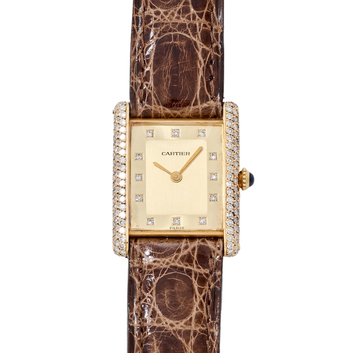 Pre-Owned Cartier Tank LC Diamonds