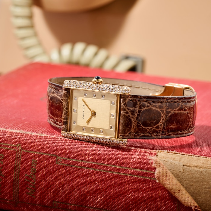 Pre-Owned Cartier Tank LC Diamonds