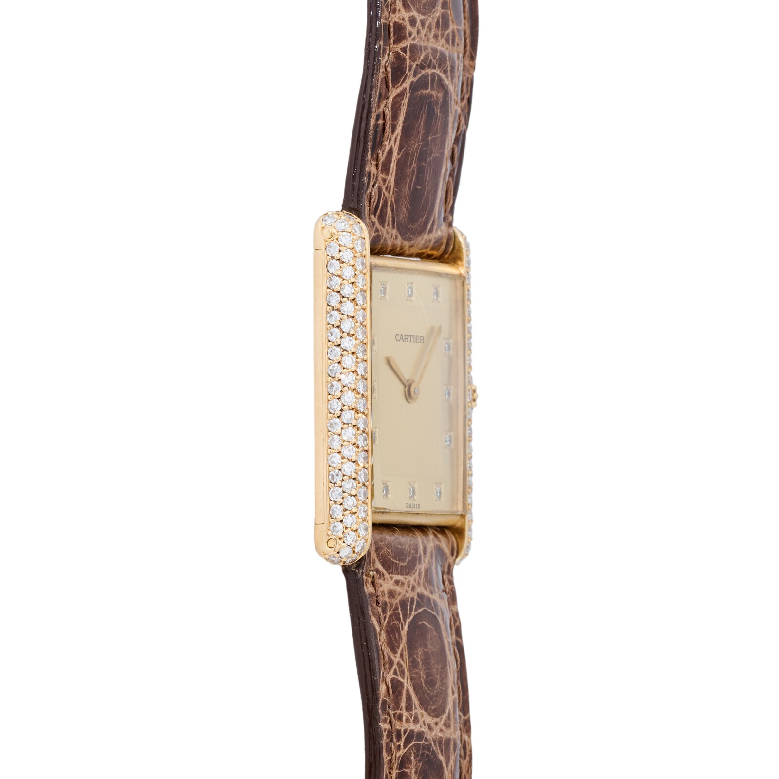 Pre-Owned Cartier Tank LC Diamonds