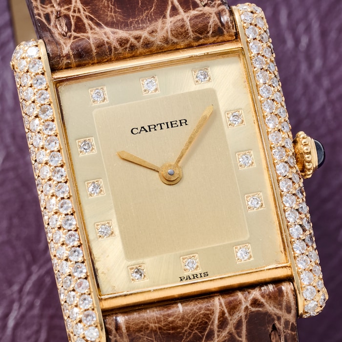 Pre-Owned Cartier Tank LC Diamonds