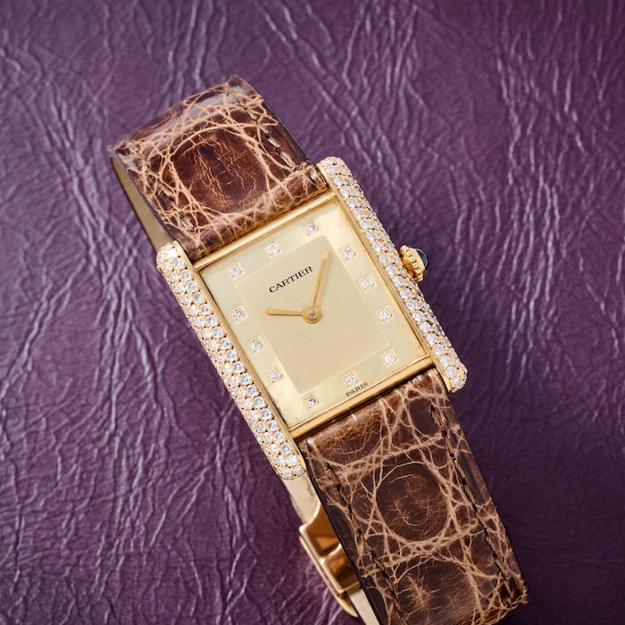 Pre-Owned Cartier Tank LC Diamonds