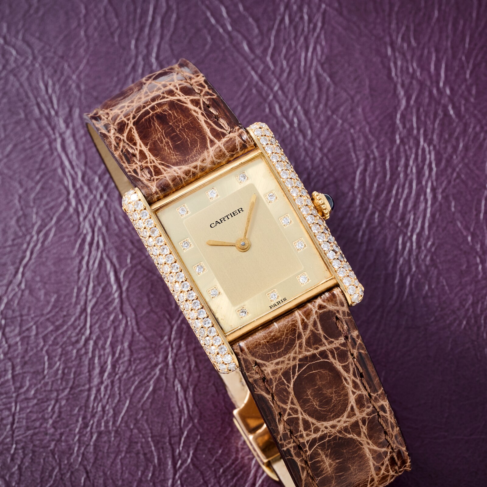 Pre-Owned Cartier Tank LC Diamonds