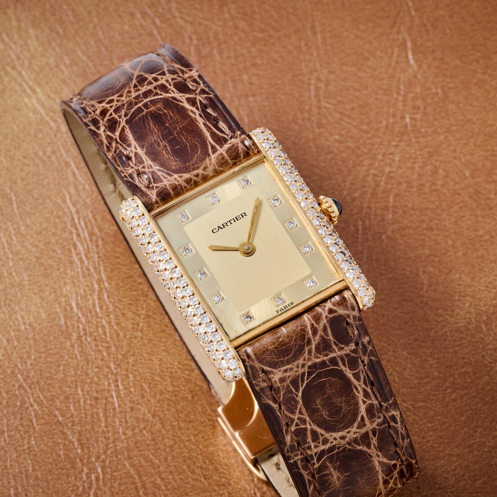 Pre-Owned Cartier Tank LC Diamonds