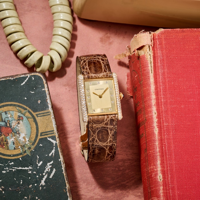 Pre-Owned Cartier Tank LC Diamonds