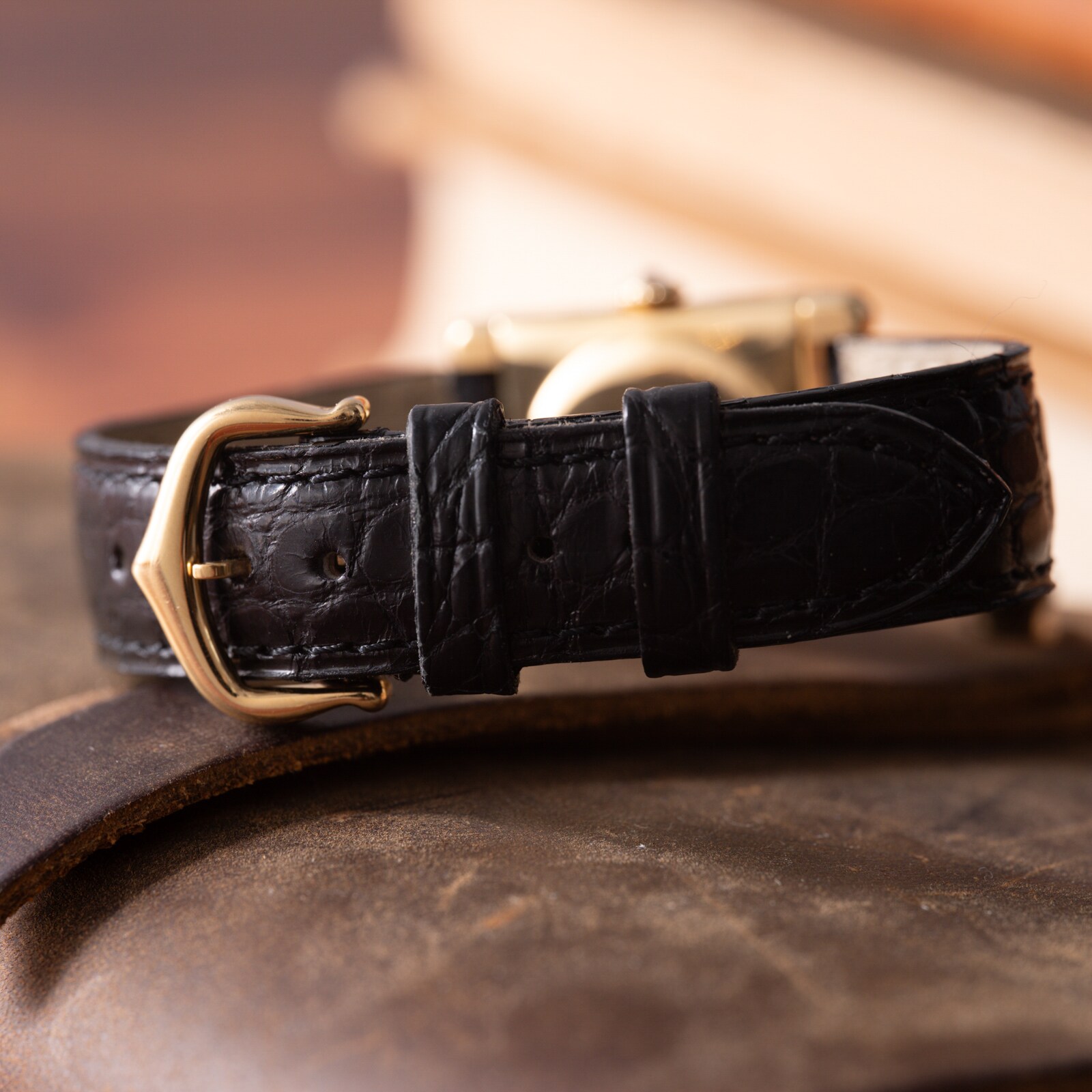 Pre-Owned Cartier Tank Onyx and Coral