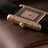 Pre-Owned Cartier Tank Onyx and Coral