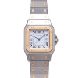 Par-Owned Cartier Santos Carrée Two- Santos Carrée Two-Tone