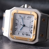 Par-Owned Cartier Santos Carrée Two- Santos Carrée Two-Tone