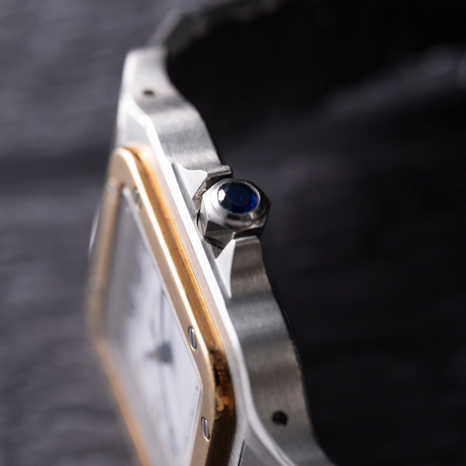 Par-Owned Cartier Santos Carrée Two- Santos Carrée Two-Tone