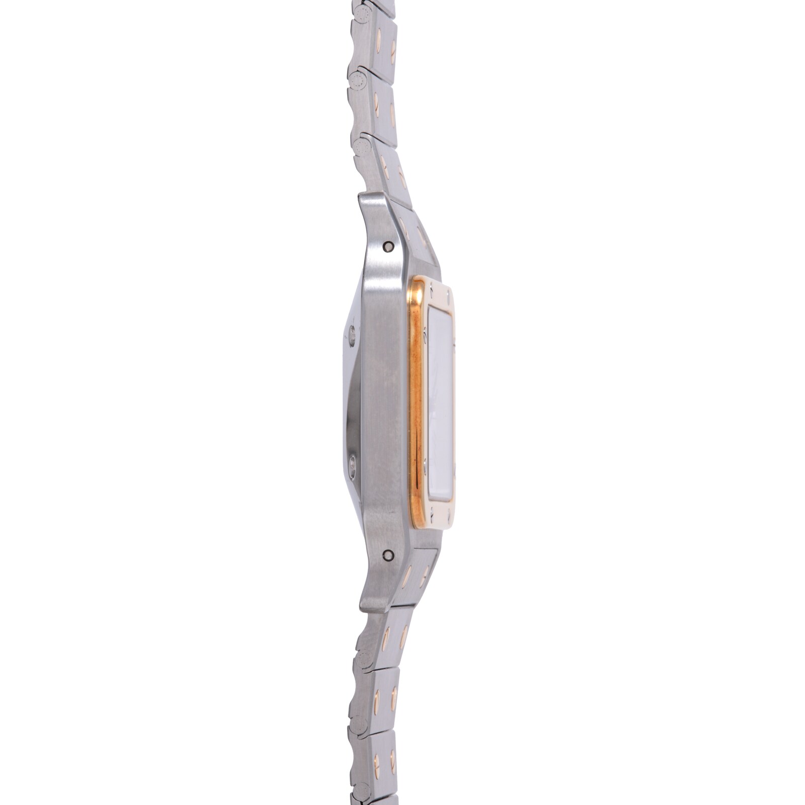 Par-Owned Cartier Santos Carrée Two- Santos Carrée Two-Tone