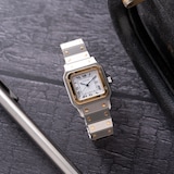 Par-Owned Cartier Santos Carrée Two- Santos Carrée Two-Tone