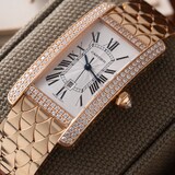 Pre-Owned Cartier Tank Americaine Automatic Diamonds