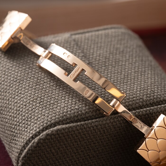 Pre-Owned Cartier Tank Americaine Automatic Diamonds