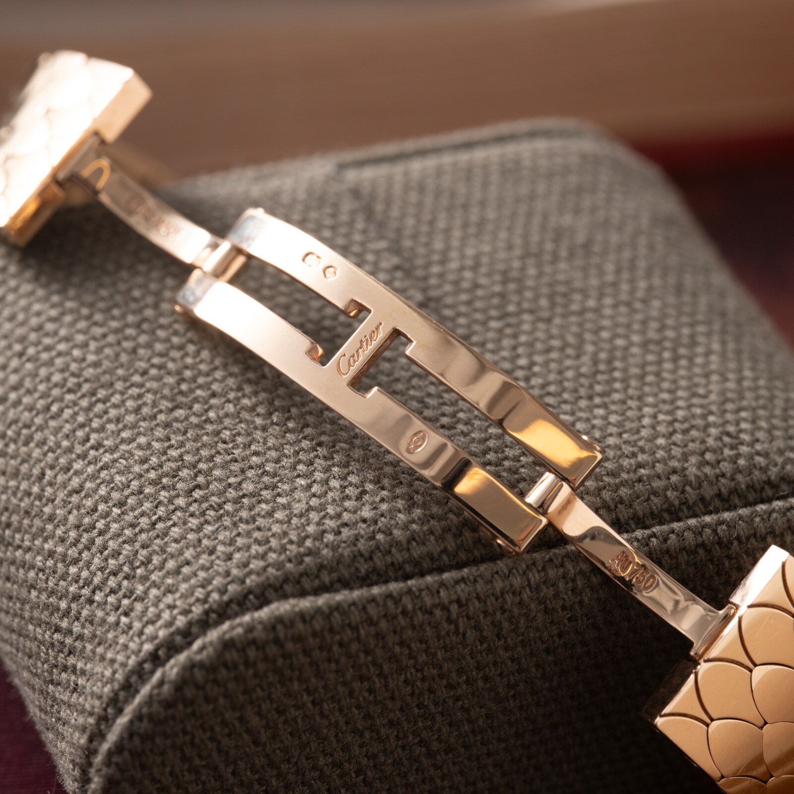 Pre-Owned Cartier Tank Americaine Automatic Diamonds