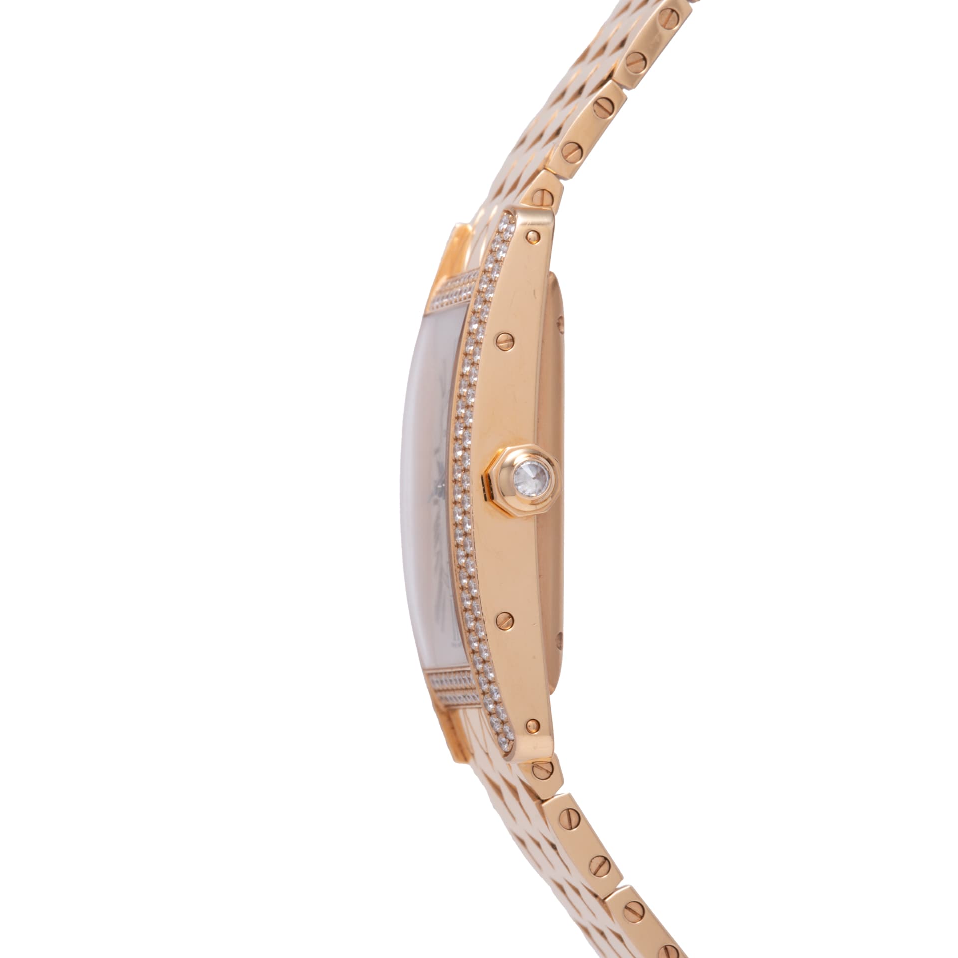Pre-Owned Cartier Tank Americaine Automatic Diamonds