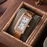Pre-Owned Cartier Tank Americaine Automatic Diamonds