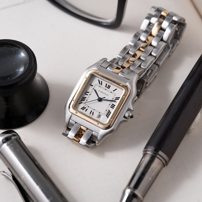 Pre-Owned Cartier Panthère de Two-Tone
