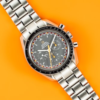 Pre-Owned Omega by Analog Shift Speedmaster 'Japan Racing' Dial