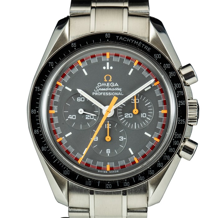 Pre-Owned Omega by Analog Shift Pre-Owned Omega Speedmaster 'Japan Racing' Dial