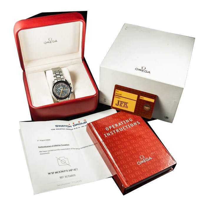 Pre-Owned Omega by Analog Shift Pre-Owned Omega Speedmaster 'Japan Racing' Dial