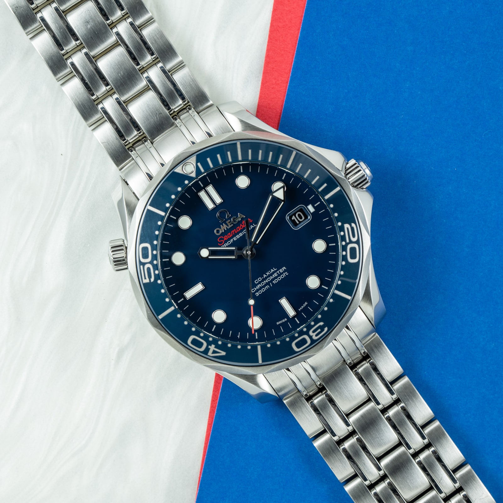 Pre-Owned Omega by Analog Shift Seamaster Ceramic