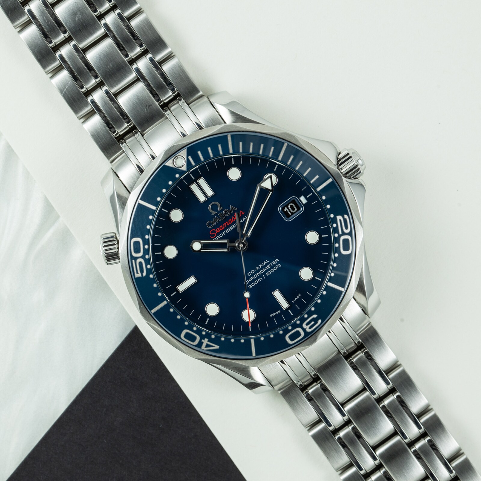Pre-Owned Omega by Analog Shift Seamaster Ceramic