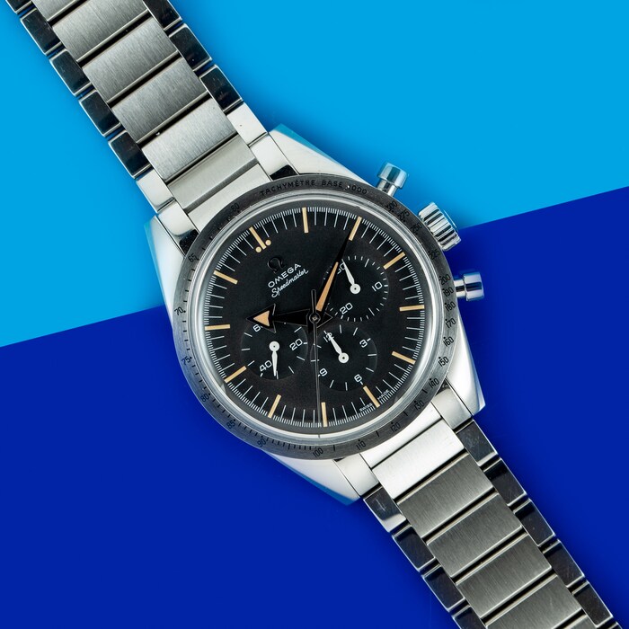 Pre-Owned Omega by Analog Shift Speedmaster 60th Anniversary