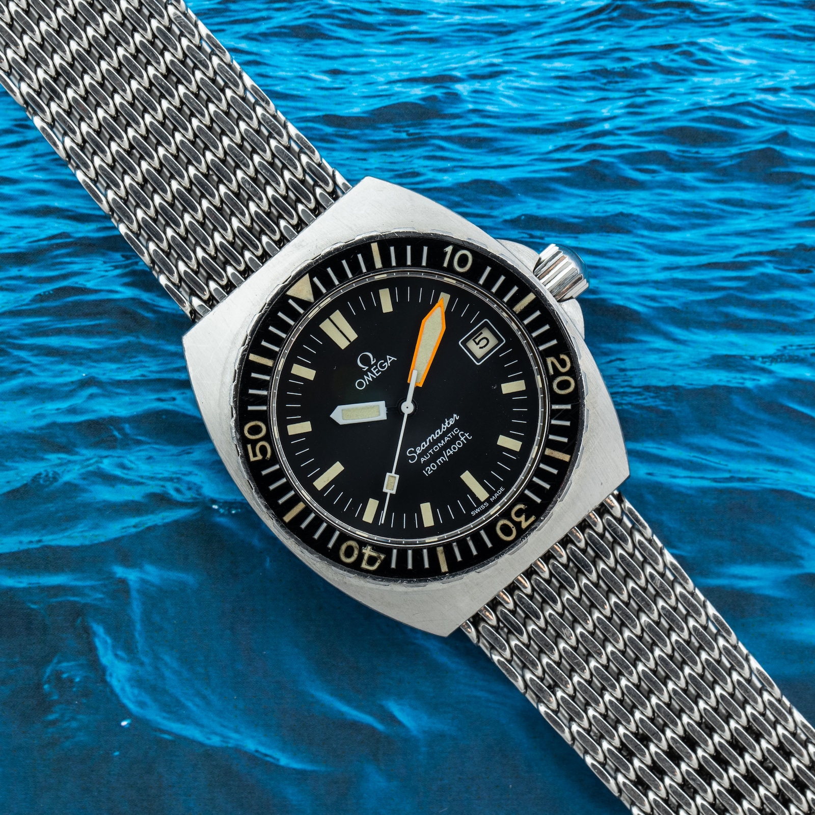 Pre-Owned Omega by Analog Shift Seamaster "Baby Proplof"