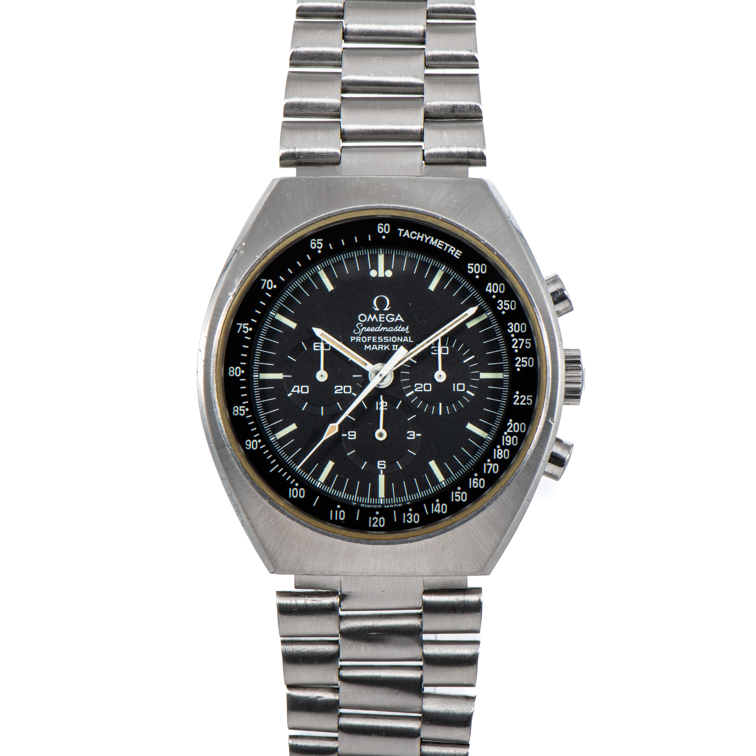 Pre Owned Omega by Analog Shift Pre Owned Omega Speedmaster Mark II 145.034 Watches Of Switzerland US