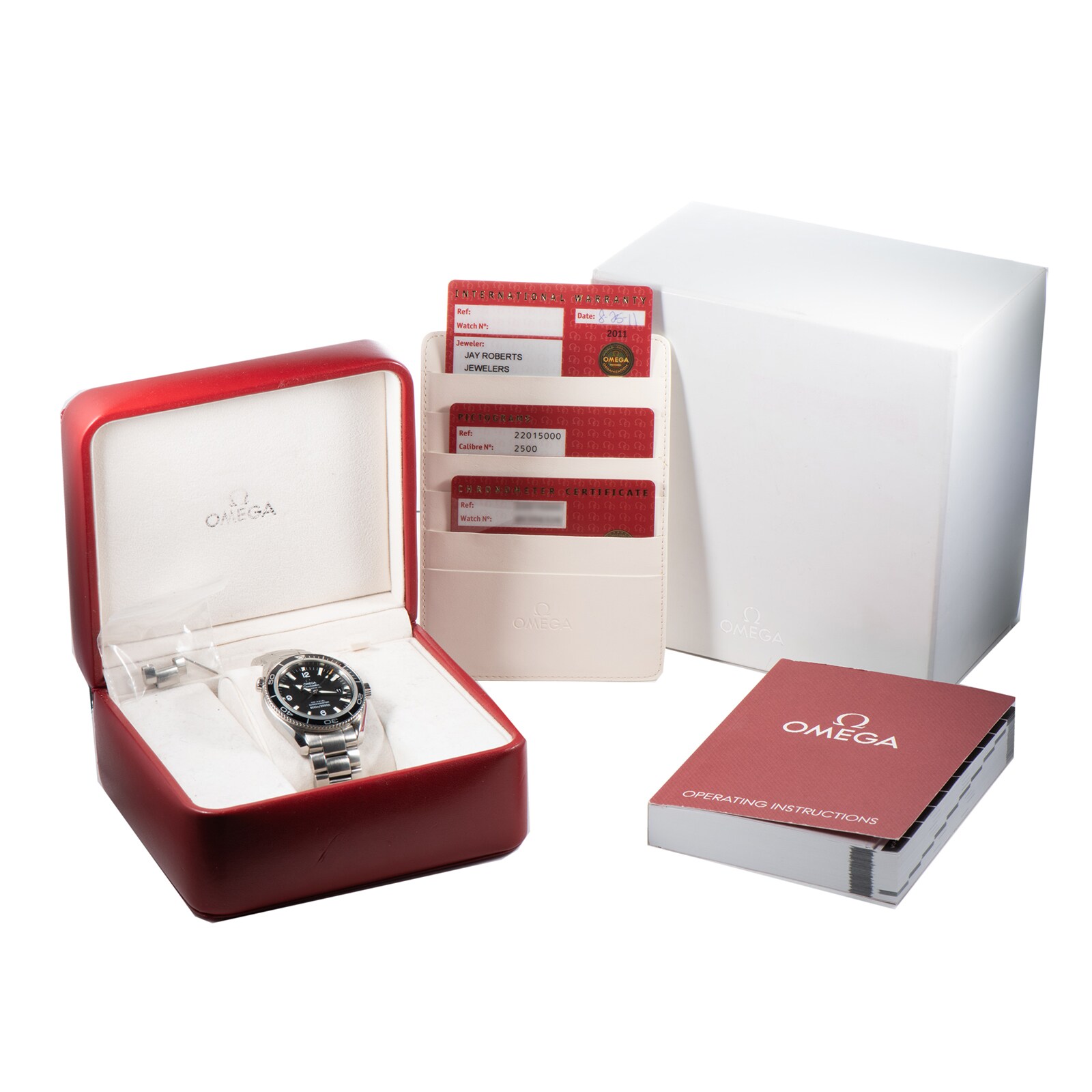 Pre-Owned Omega by Analog Shift Seamaster Planet Ocean