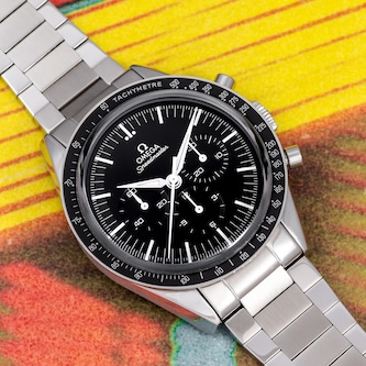 Pre-Owned Omega by Analog Shift Speedmaster 'First In Space'