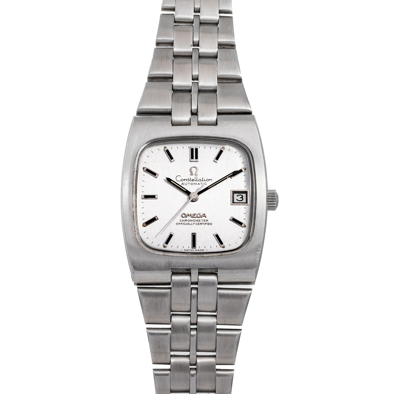 Omega constellation square watch best sale