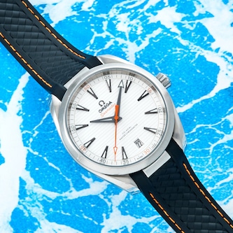 Pre-Owned Omega by Analog Shift Seamaster Aqua Terra