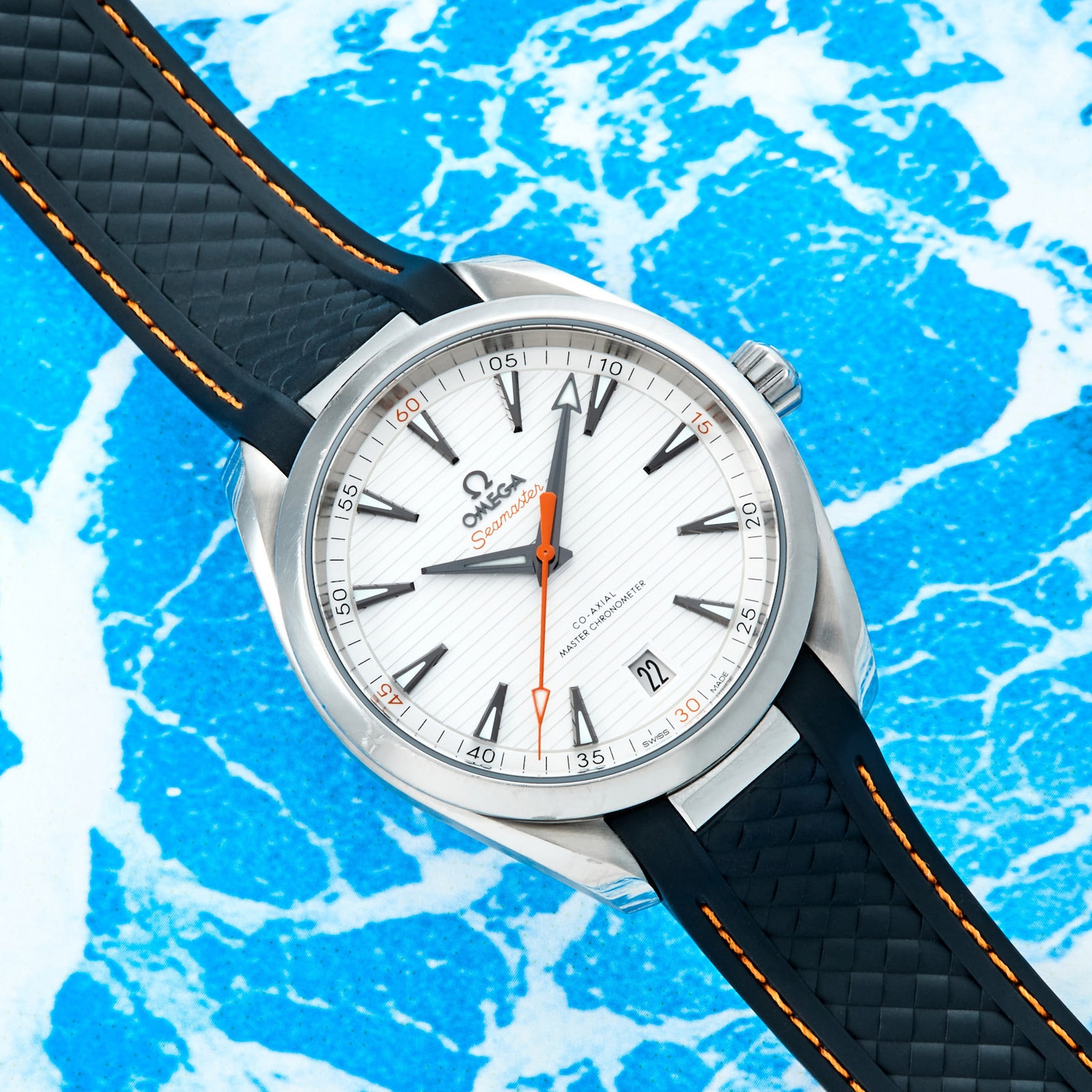 Pre-Owned Omega by Analog Shift Seamaster Aqua Terra