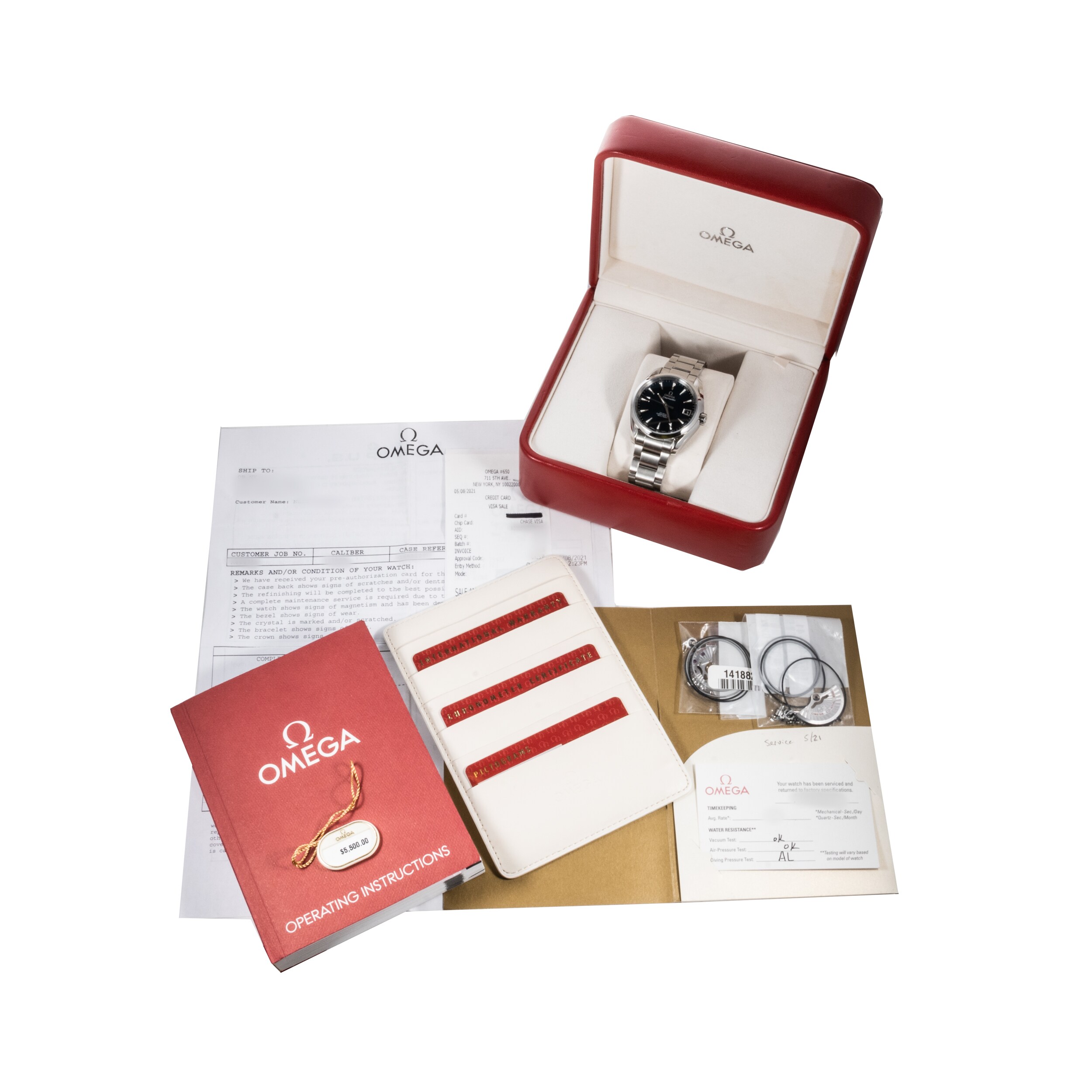 Omega seamaster ring best sale