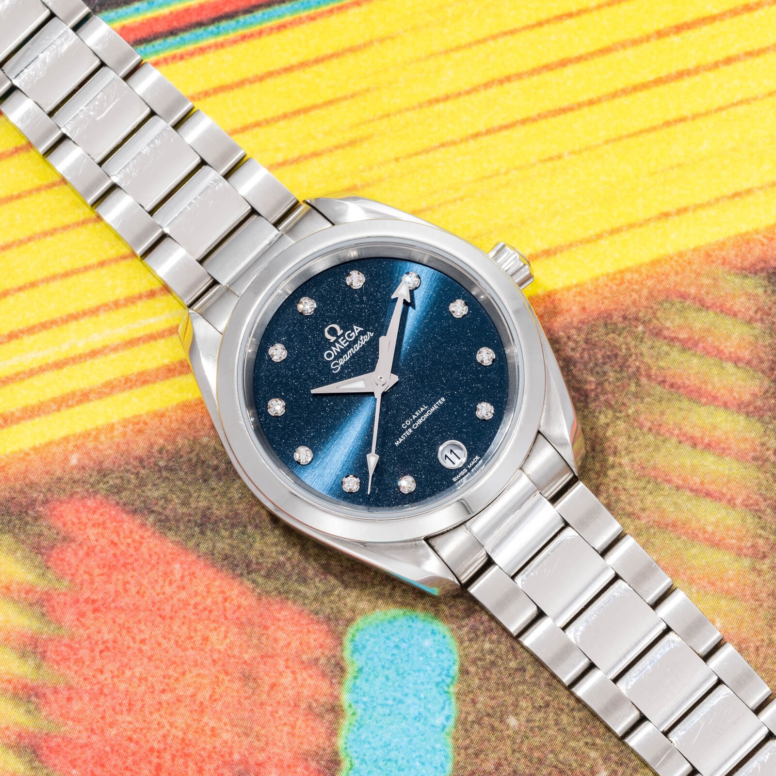 Pre-Owned Omega Seamaster Aqua Terra Ladies