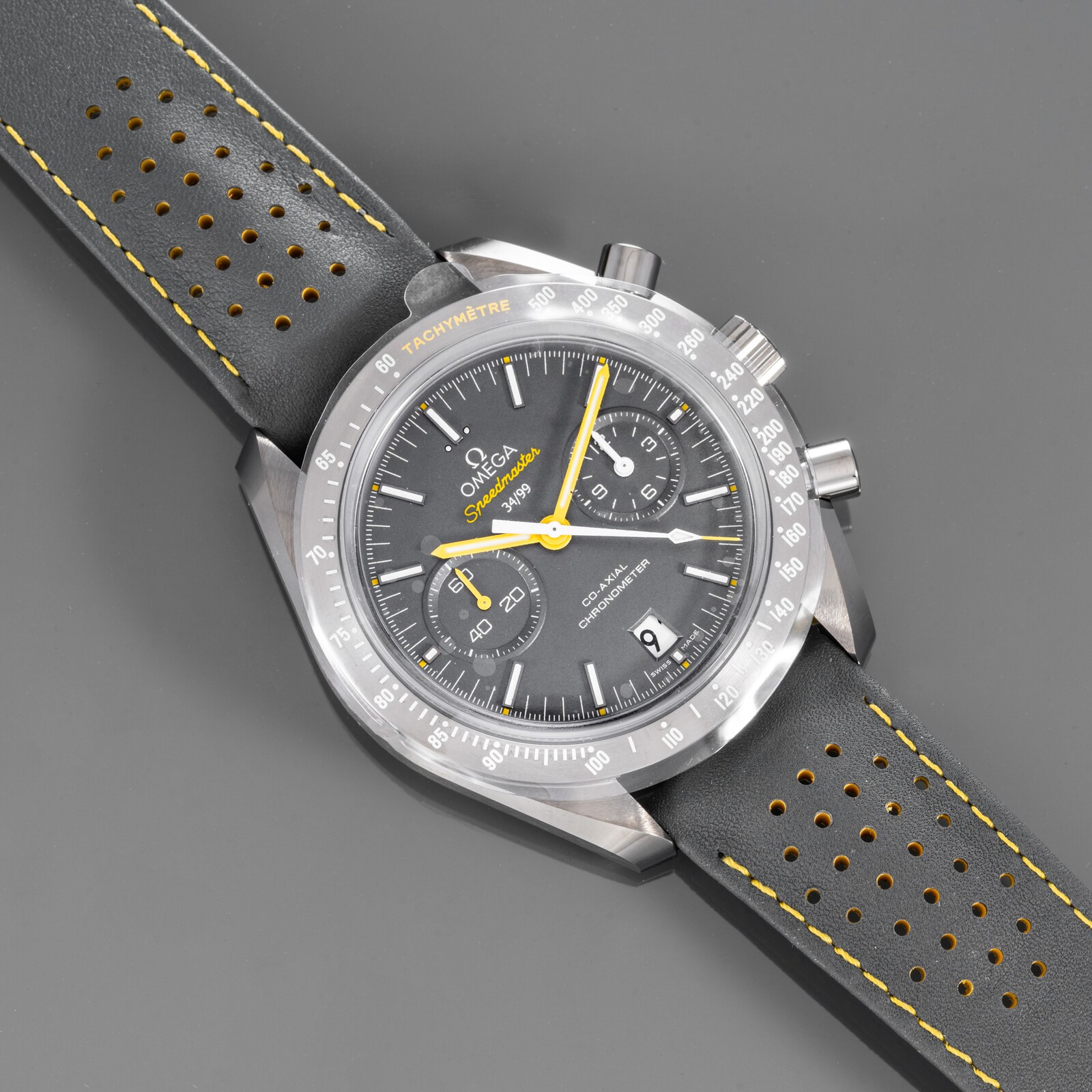Pre-Owned Omega Speedmaster Grey Side of the Moon 'Porsche Club of America' Edition