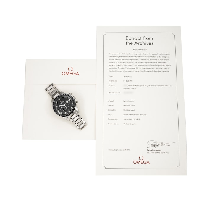 Pre-Owned Omega Speedmaster 'Ed White'