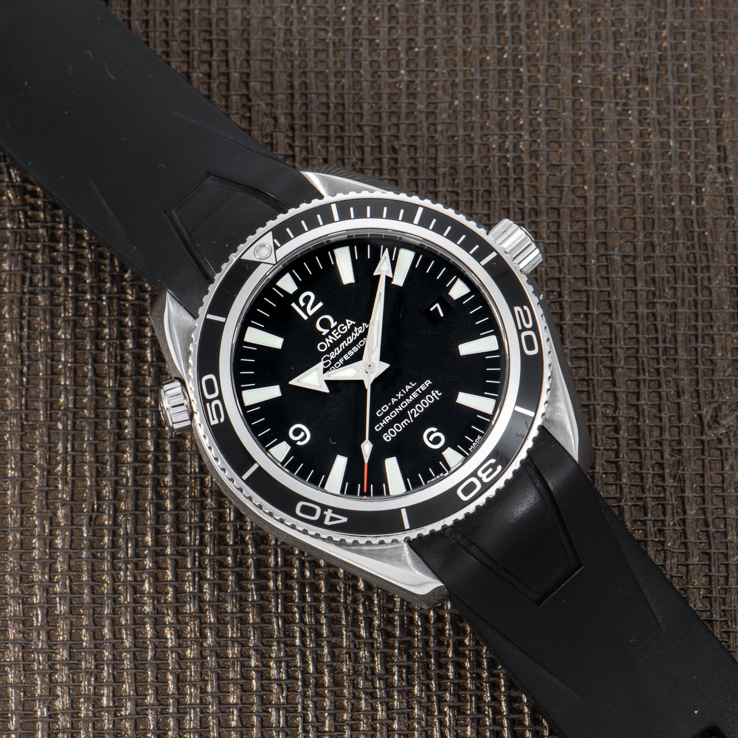 Pre Owned Omega Seamaster Planet Ocean Casino Royale 40960140 AS07335 Watches Of Switzerland US