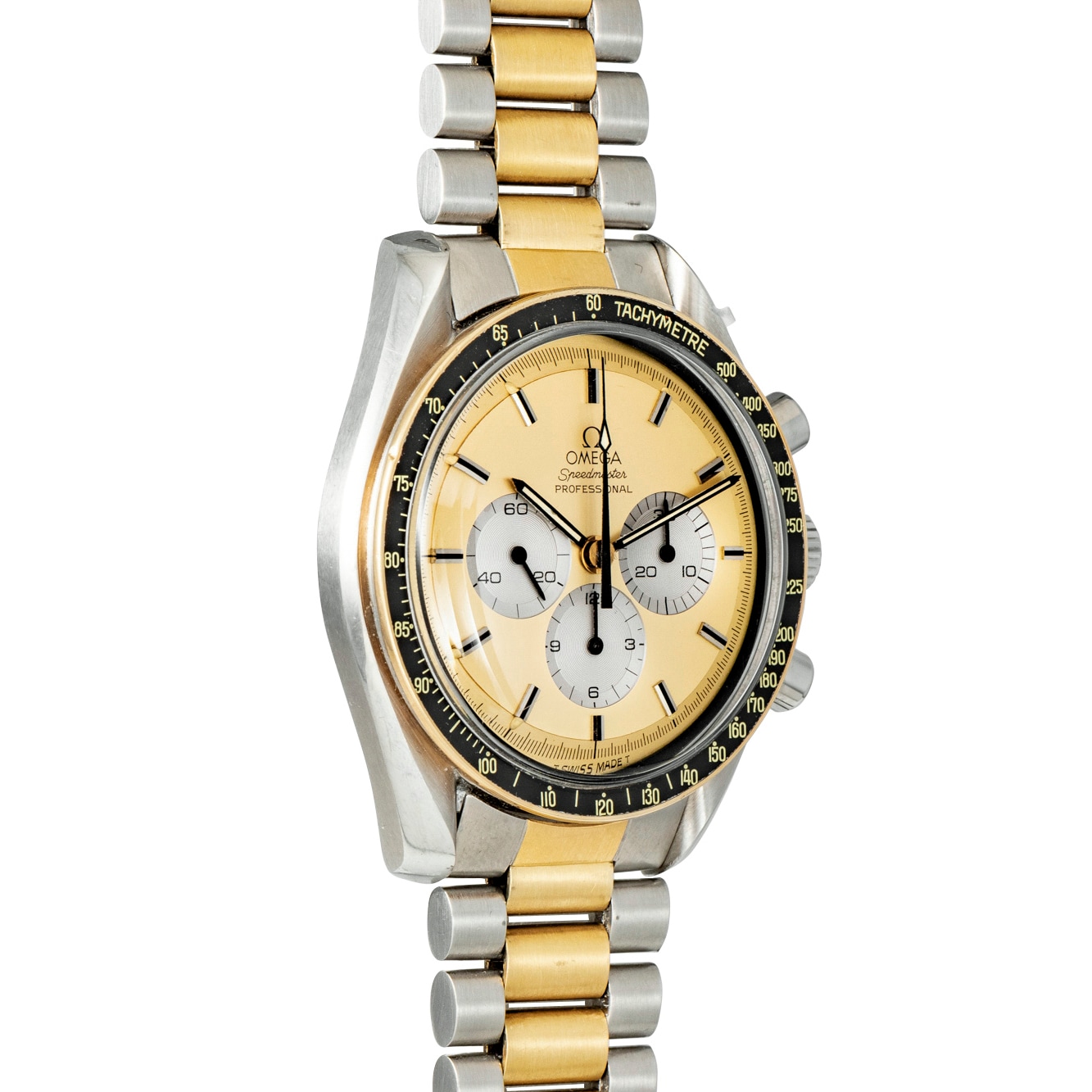 Pre owned Omega Omega Speedmaster Professional Two Tone