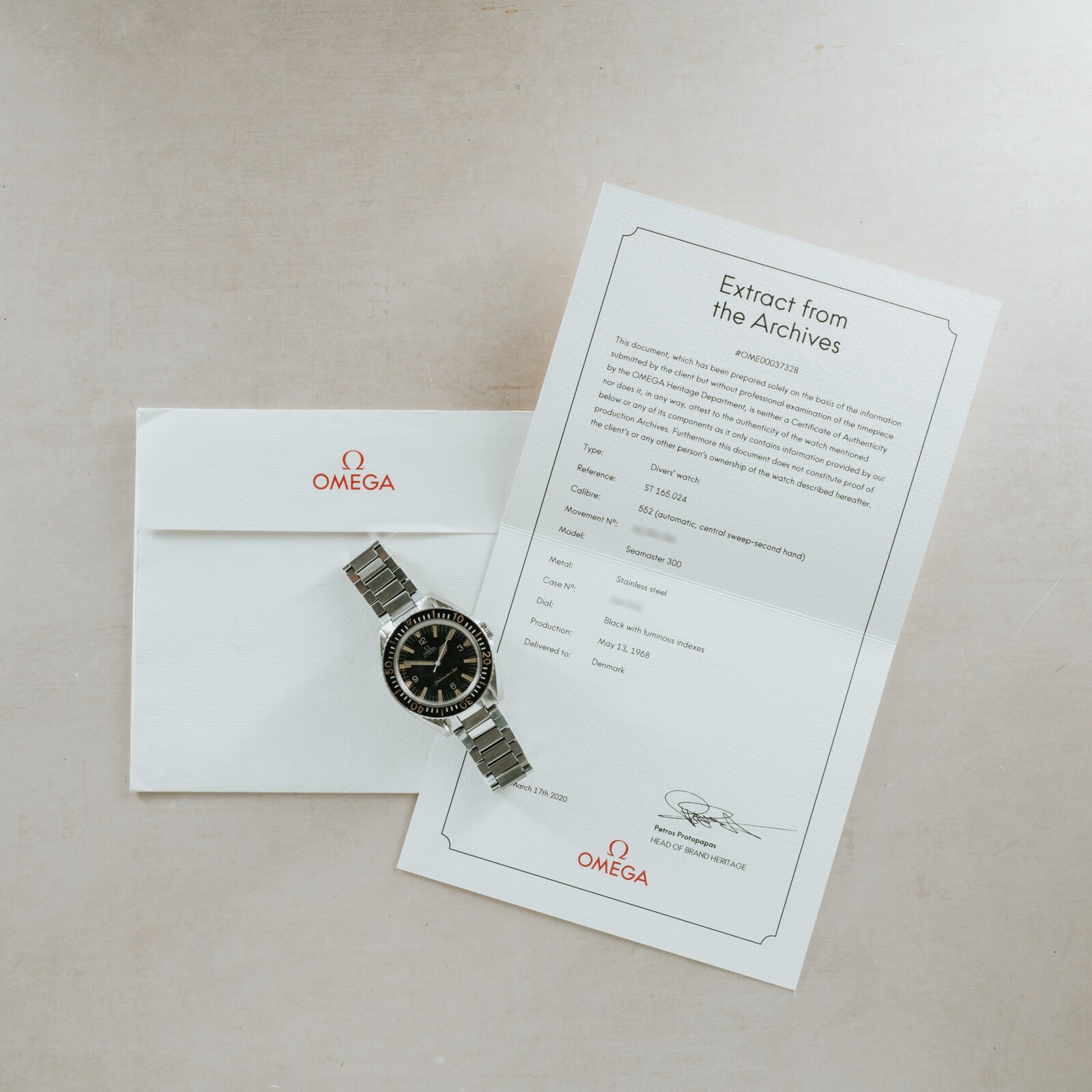 Pre-Owned Omega Seamaster 300