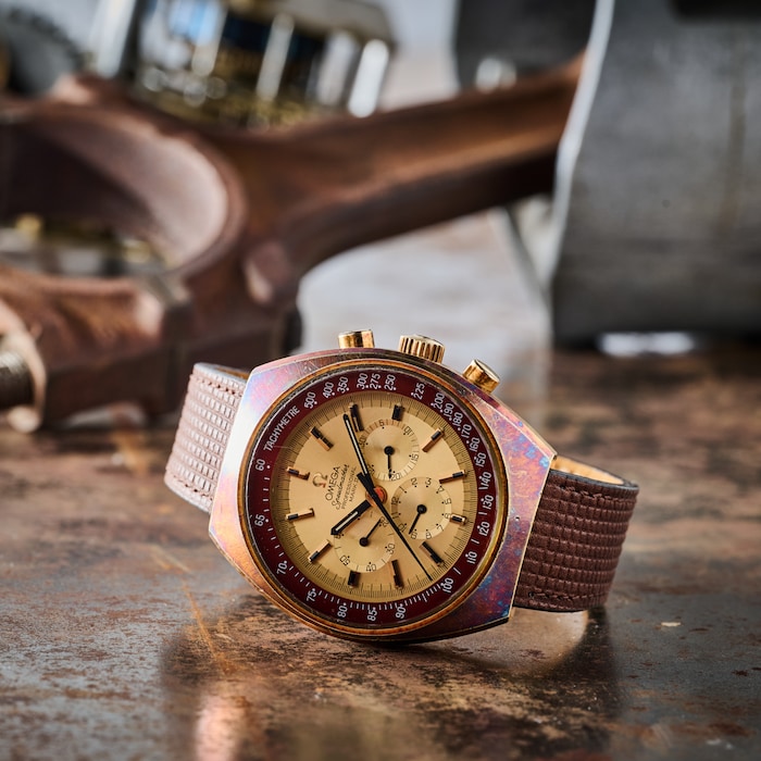 Pre-Owned Omega Speedmaster Mark II 'Patinated'